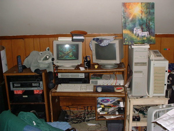 My Computer Desk, 2002