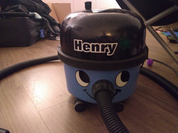 Henry Vacuum The Henry vacuum cleaner that was in our apartment when we moved in.
