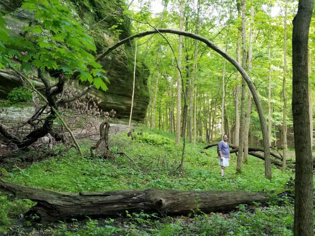 Me at Starved Rock State Park