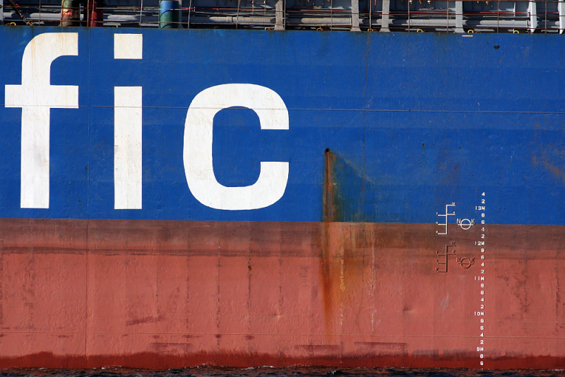 Baker River Plimsoll Lines Plimsoll Lines on the side of the cargo ship Baker River